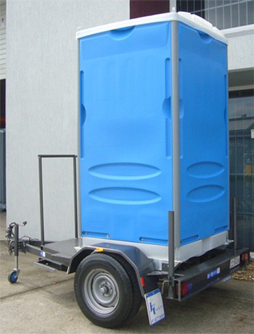 Trailer Mounted Merlin Ultra Portable Toilet