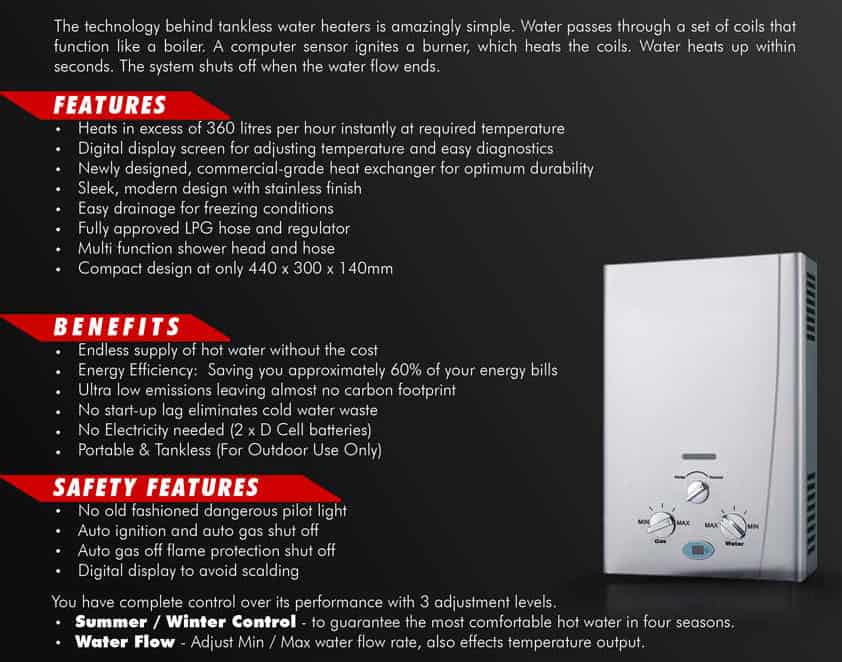 Hot water system overview
