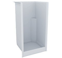 Fibreglass Shower Shell