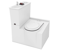 MFT3 Fibreglass Toilet Internal