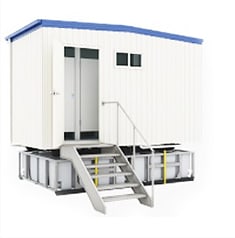 Merlin Effluent Tank - Installed under Portable Building