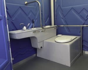 Merlin Special Needs ADU Portable Toilet Internal