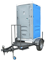 Merlin Ultra Single Trailer Mounted Portable Toilet