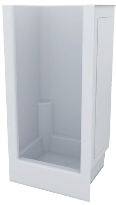 Fibreglass Shower Internal 1000 x 785 x 1850